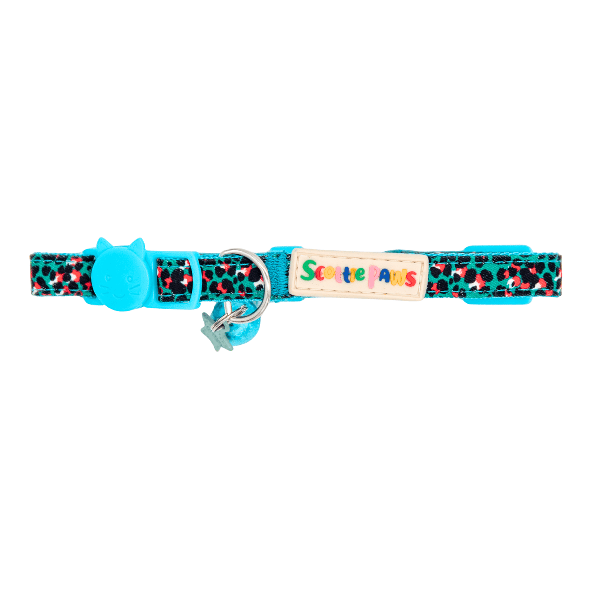 Tasty Teal Cat Collar