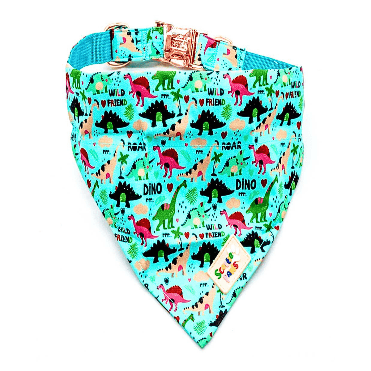 Dinosaur Day Dog Bandana