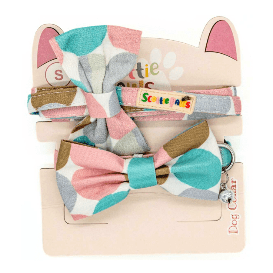 Pastel Perfect Collar, Lead and Bow Set