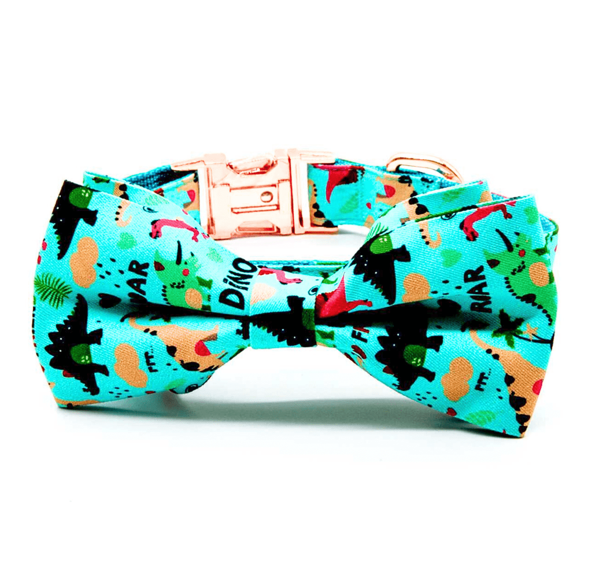 Dinosaur Day Dog Bow