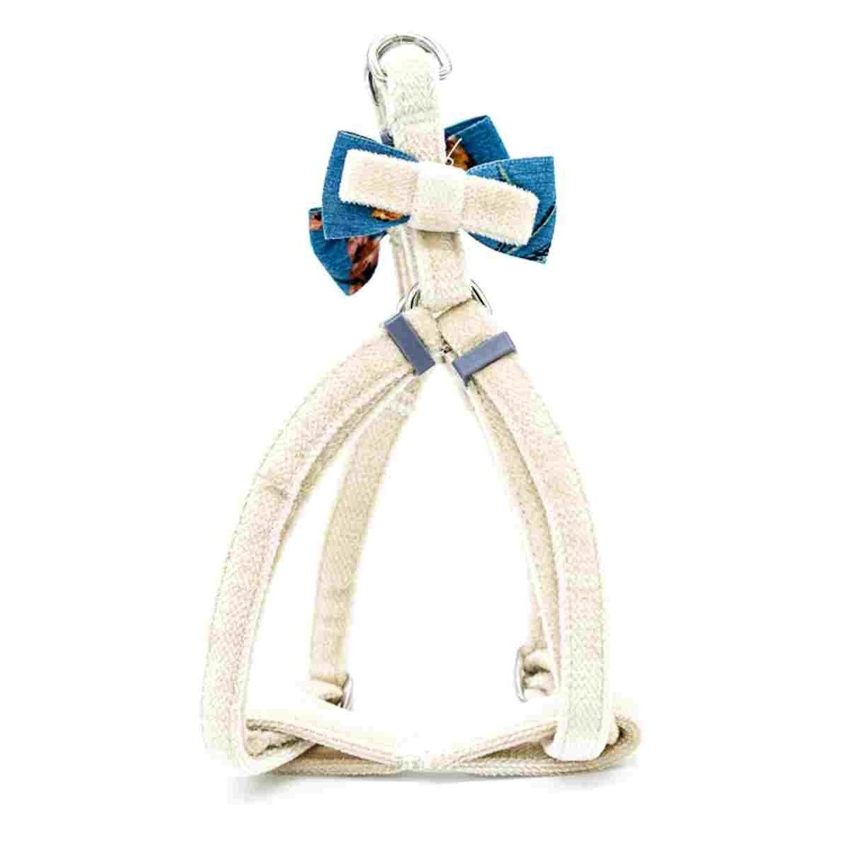 Soft and Gentle Cream Harness and Lead Set