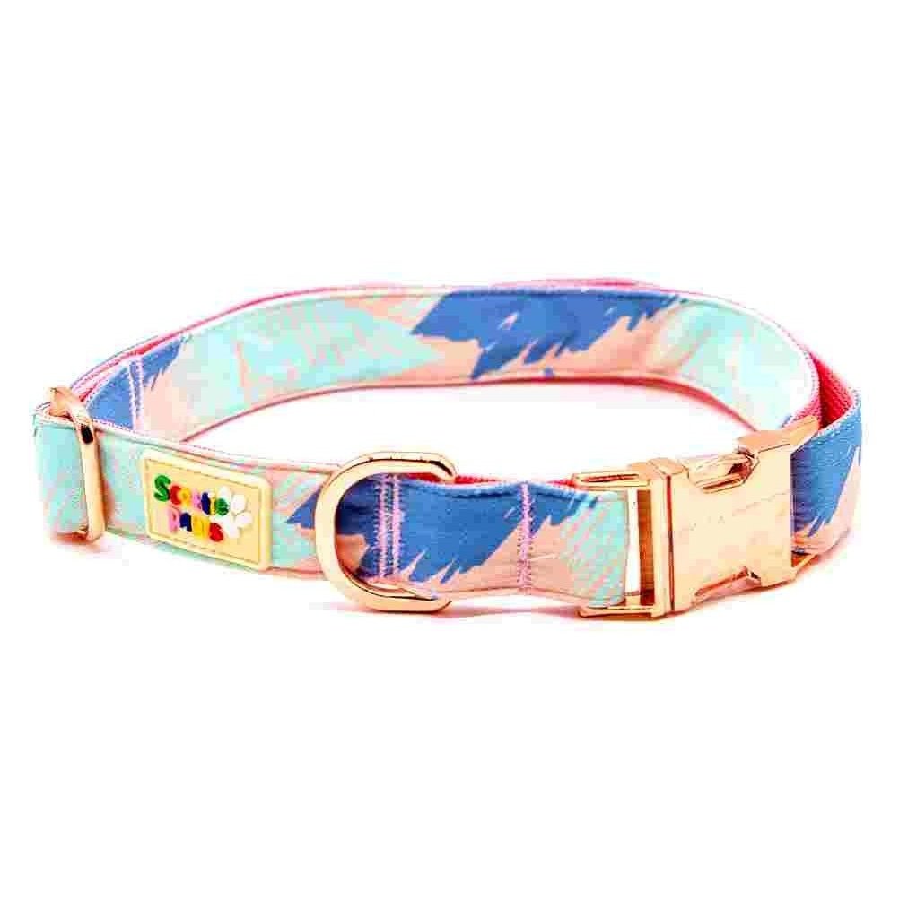 Dusty Feathers Dog Collar