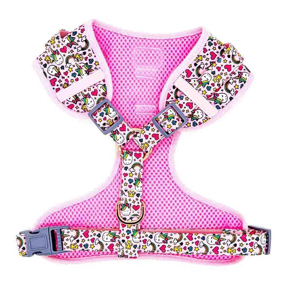 Pretty In Pink Adjustable Dog Harness