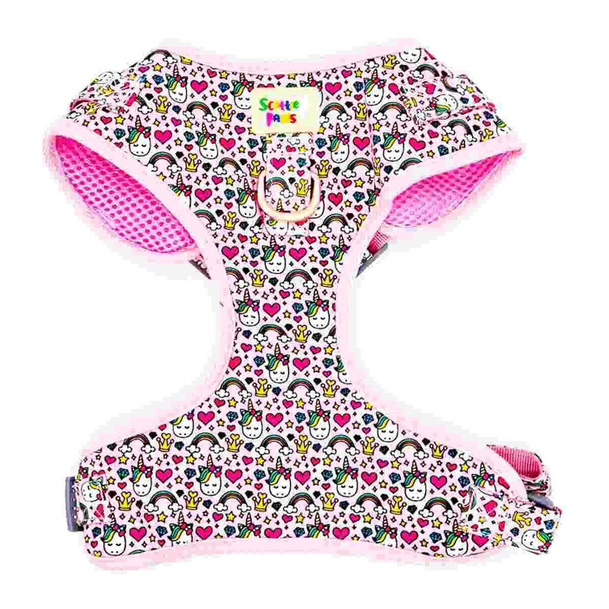 Pretty In Pink Adjustable Dog Harness