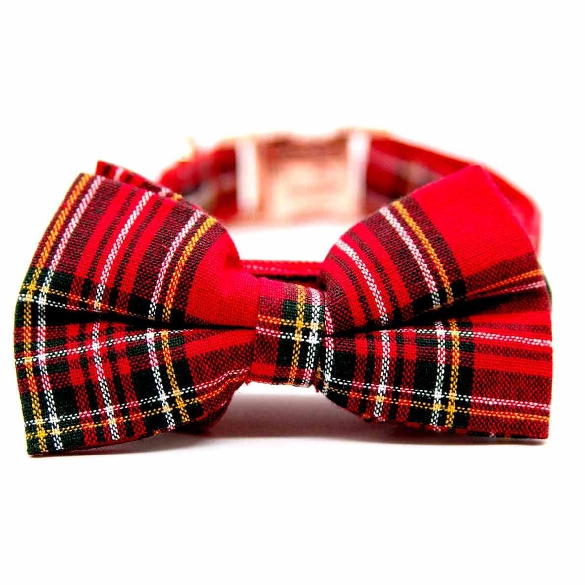 Ruby Red Dog Bow